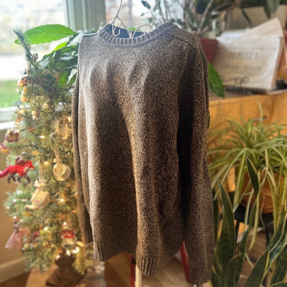 Grandpa brown sweater